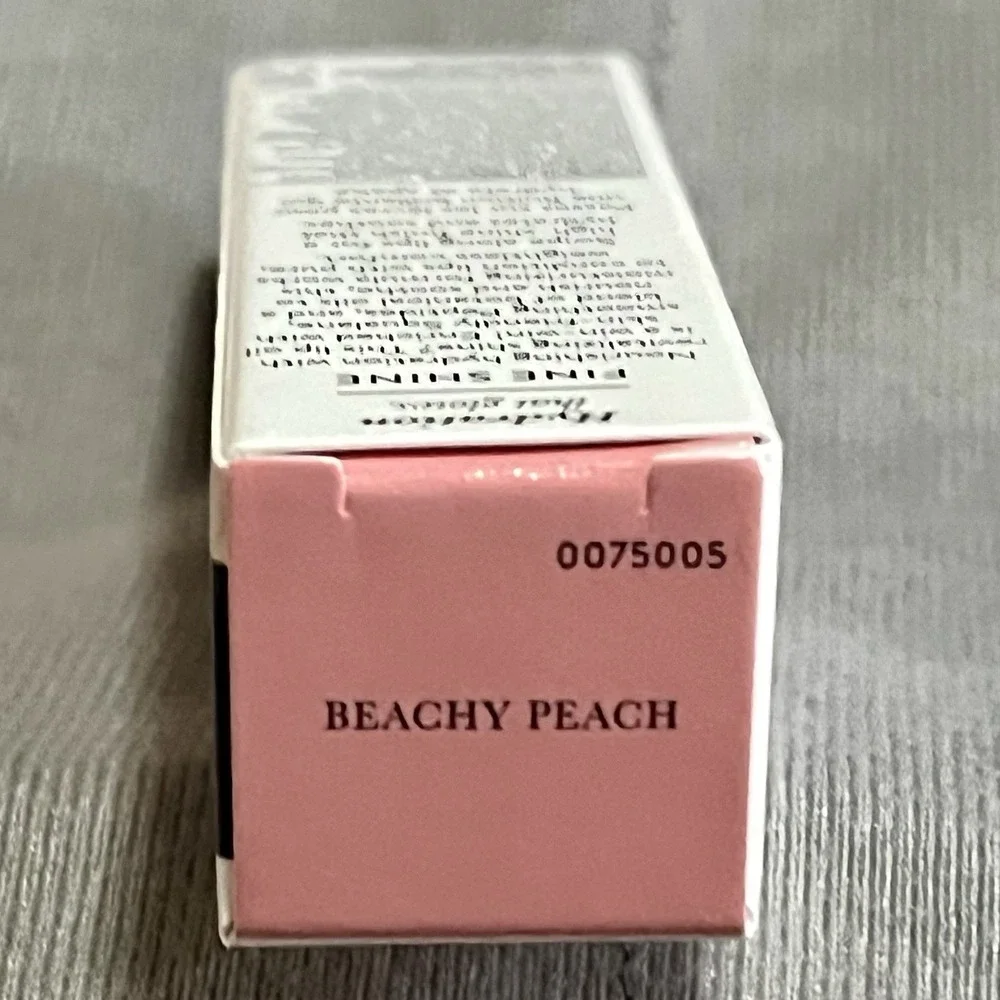 Laura Geller Fine Shine Glossy Lip Oil,‎ 0.25 oz New In Box - Beachy Peach